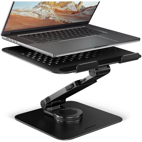 Stand notebook AXAGON STND-LRB, ajustabil, rotatie 360°, compatibiliate 10inch - 17.3inch, Negru 1 Stand notebook AXAGON STND-LRB, ajustabil, rotatie 360°, compatibiliate 10inch - 17.3inch, Negru