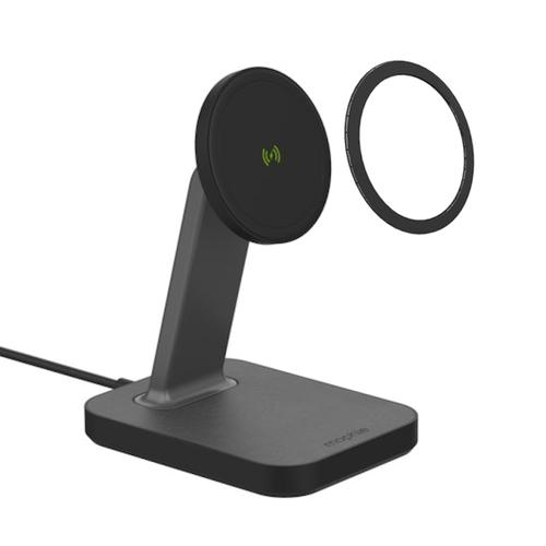 Suport de incarcare Mophie Snap+ Incarcator MagSafe, Zagg, 15W (Negru) 1 Suport de incarcare Mophie Snap+ Incarcator MagSafe, Zagg, 15W (Negru)