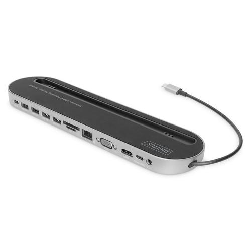Docking Station Digitus 12 porturi USB tip C 1 Docking Station Digitus 12 porturi USB tip C