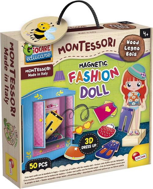 Joc magnetic Lisciani Montessori Parada modei 1 Joc magnetic Lisciani Montessori Parada modei