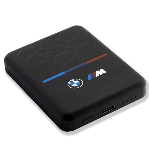 Acumulator extern wireless BMW M Collection, 3000mAh, 5W, Magsafe, 1xUSB-C, 1xMicroUSB, Cablu USB-C inclus, Indicator baterie (Negru) 1 Acumulator extern wireless BMW M Collection, 3000mAh, 5W, Magsafe, 1xUSB-C, 1xMicroUSB, Cablu USB-C inclus, Indicator baterie (Negru)