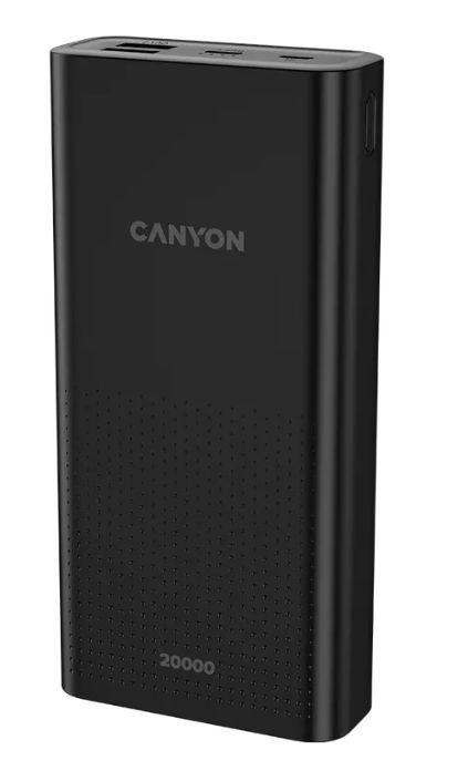 Acumulator extern Canyon PB-2001, 20000mAh (Negru) 1 Acumulator extern Canyon PB-2001, 20000mAh (Negru)