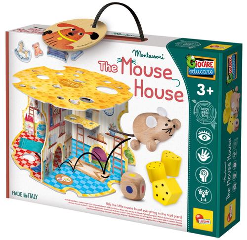 Joc Montessori - Casuta soricelului 1 Joc Montessori - Casuta soricelului