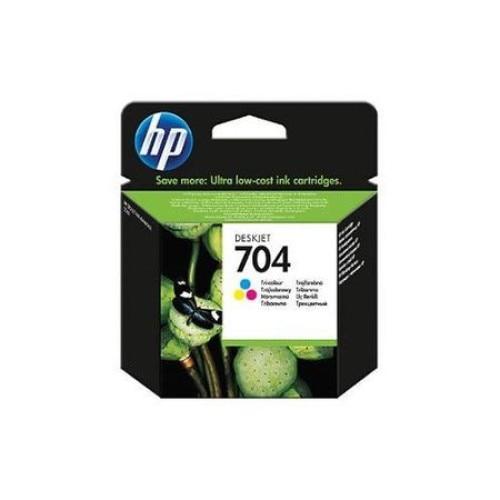 Cartus cerneala HP 704, acoperire 200 pagini, t21 ml (Multicolor)