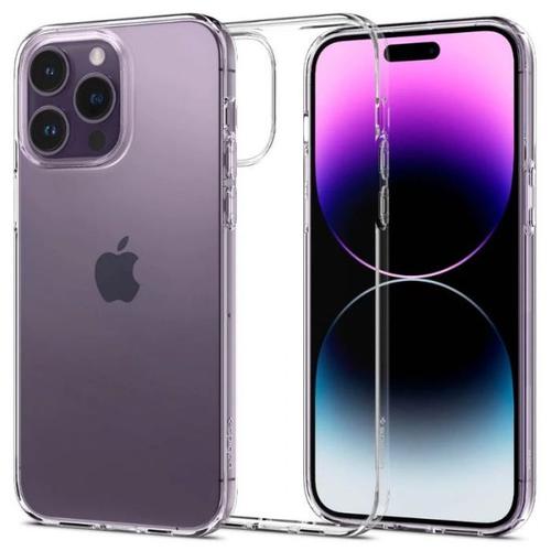 Protectie spate Spigen Liquid Crystal pentru Apple iPhone 14 Pro (Transparent)