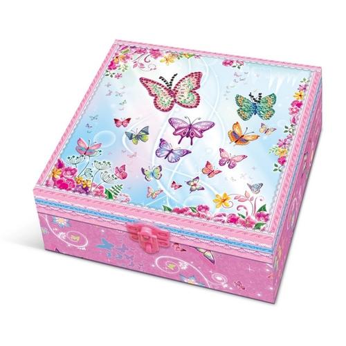 Cutie cu accesorii pentru fetite, Pecoware, Carton, diverse accesorii, Multicolor