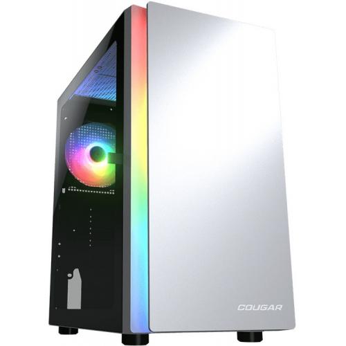 Carcasa Cougar Purity RGB, iluminare ARGB, Mini Tower (Alb)