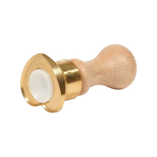 Matrita ravioli, forma inima, alama, 10,5 x 6 cm - Zokura TPCUORE