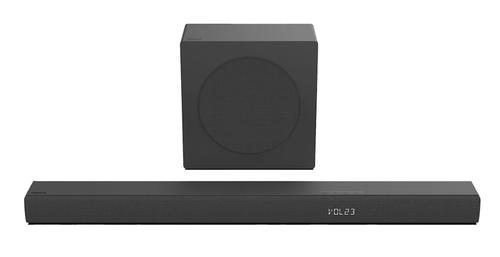 Soundbar Hisense HS3100, 3.1, 480W, Bluetooth, Subwoofer Wireless, Dolby Digital (Negru)