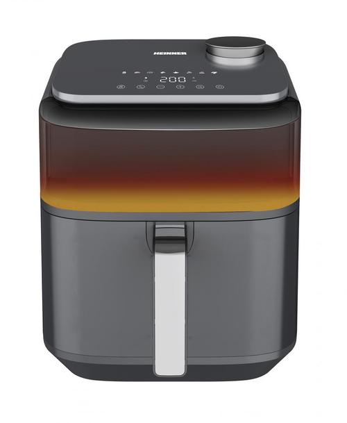 Friteuza cu aer cald HEINNER HAF-H7DLST1800, 6.7 l, 1800 W, 8 programe, Timer 60 minute, Temperatura reglabila 80-200 C (Antracit)