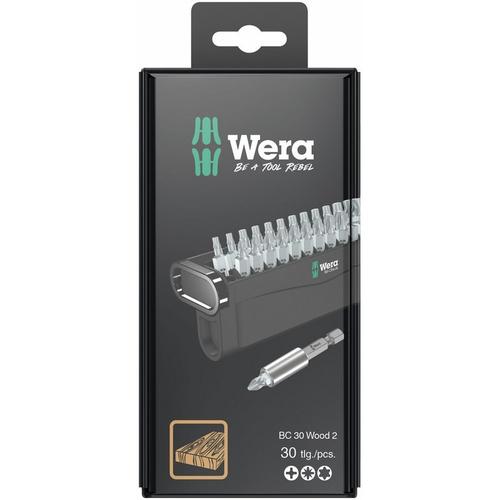 Set de biti WERA, 30 biti, 1/4inch x 50 mm