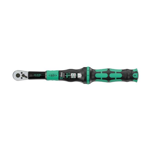 Cheie dinamometrica reglabila cu clichet reversibil Wera Click-Torque Lock A 5 actionare in sensul acelor de ceasornic 1/4inch patrata 2.5 - 25 Nm