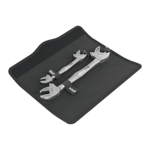 Set chei autoreglabile Wera Joker 6004 set 1 9732 cu 5 piese si suport de spuma