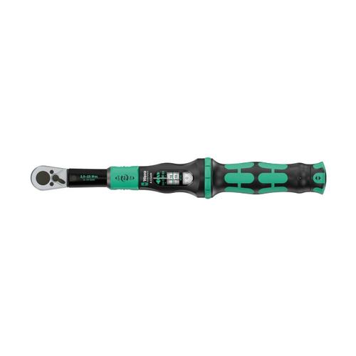 Cheie dinamometrica reglabila cu clichet reversibil Wera Click-Torque Lock A 6 actionare in sensul acelor de ceasornic 1/4inch hexagonala 2.5 - 25 Nm