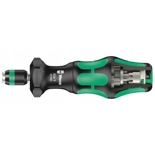 Maner cu Rapidator, Wera, 826T, Verde/Negru