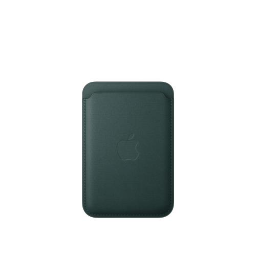 Portofel Apple FineWoven MA6Y4ZM/A pentru iPhone, cu MagSafe (Verde)