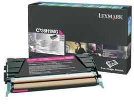 Toner Lexmark C736H1MG (Magenta - de mare capacitate - program return)