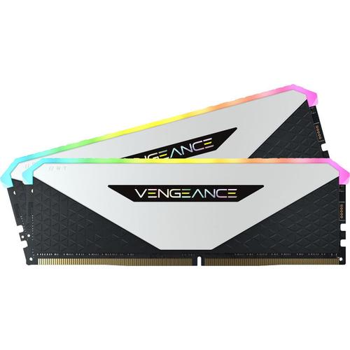 Memorii Corsair Vengeance RGB RT White 16GB(2x8GB) DDR4 3200MHz CL16 Dual Channel Kit