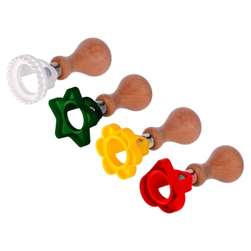 Set 4 forme biscuiti, plastic POM - Zokura 1 Set 4 forme biscuiti, plastic POM - Zokura