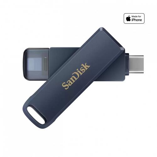 Stick USB SanDisk Phone Drive pentru iPhone - 256GB, Lightning/ USB-C 1 Stick USB SanDisk Phone Drive pentru iPhone - 256GB, Lightning/ USB-C