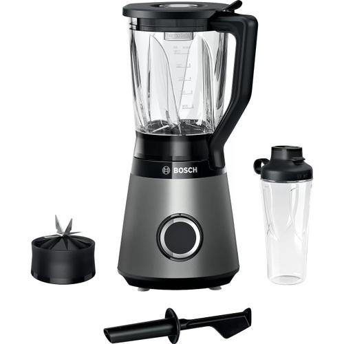 Blender Bosch Vita Power Serie 4 MMB6174S, 1200 W, 1.5 l, 3 programe automate, Silver