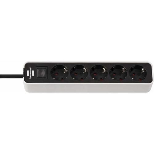 Priza multipla 5 posturi, cablu 1.5m, Brennenstuhl, seria Ecolor, Switch On/Off iluminat, Protectie copii, 3680 W 1 Priza multipla 5 posturi, cablu 1.5m, Brennenstuhl, seria Ecolor, Switch On/Off iluminat, Protectie copii, 3680 W