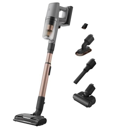 Aspirator vertical Electrolux 800 EP82AB25UG, Autonomie 90 minute, 25.2 V, 150 AW, Ecran LCD, 3 viteze + AUTO, Recipient 0.4 l, perie electrica cu LED, duza spatii inguste, duza pentru zone delicate, stand incarcare pe podea (Gri inchis) 1 Aspirator vertical Electrolux 800 EP82AB25UG, Autonomie 90 minute, 25.2 V, 150 AW, Ecran LCD, 3 viteze + AUTO, Recipient 0.4 l, perie electrica cu LED, duza spatii inguste, duza pentru zone delicate, stand incarcare pe podea (Gri inchis)