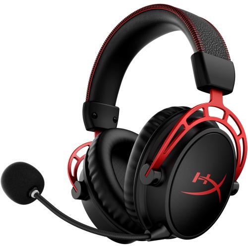 Casti gaming HyperX Cloud Alpha, Wireless, DTS virtual surround, Noice cancelling mic, Negru/Rosu 1 Casti gaming HyperX Cloud Alpha, Wireless, DTS virtual surround, Noice cancelling mic, Negru/Rosu