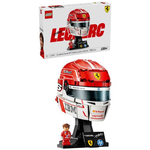 LEGO® Editions - Casca lui Charles Leclerc Scuderia Ferrari HP 43014, 886 piese 1 LEGO® Editions - Casca lui Charles Leclerc Scuderia Ferrari HP 43014, 886 piese