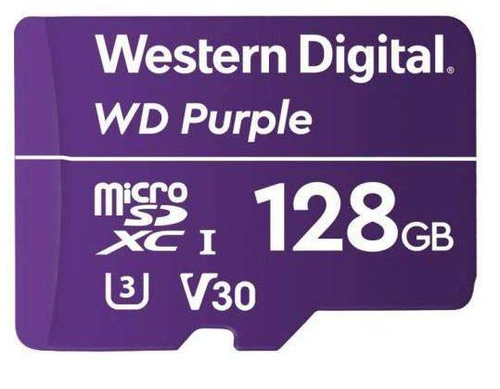 Card de memorie Western Digital WDD128G1P0C Purple Ultra Endurance, MicroSDXC 128GB