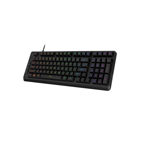 Tastatura Gaming HyperX Eve 1800, USB-C, LED RGB, Anti-ghosting (Negru) 1 Tastatura Gaming HyperX Eve 1800, USB-C, LED RGB, Anti-ghosting (Negru)