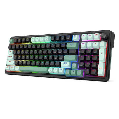 Tastatura gaming mecanica Redragon Eisa Magnetic, USB, iluminare RGB, Layout US, Negru 1 Tastatura gaming mecanica Redragon Eisa Magnetic, USB, iluminare RGB, Layout US, Negru