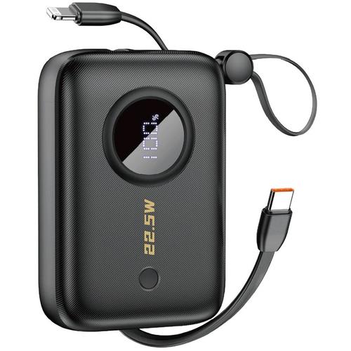 Baterie Externa Dudao K14, 10000mAh, 22.5W, QC + PD, 1 x USB-A - 1 x USB-C (Negru) 1 Baterie Externa Dudao K14, 10000mAh, 22.5W, QC + PD, 1 x USB-A - 1 x USB-C (Negru)