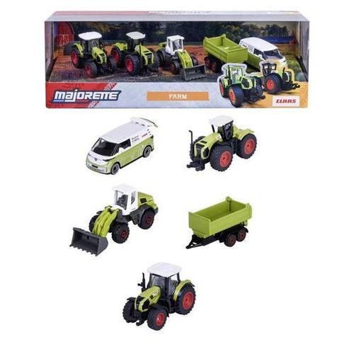 Set 5 masini Majorette Claas Farm 1 Set 5 masini Majorette Claas Farm