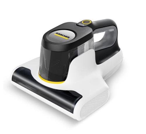Aspirator de mana antiacarieni Karcher VCH 4 UVClean, 500 W, Recipient 400 ml, Cablu 5m (Alb/Negru)