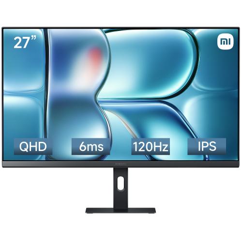 Monitor Office LED IPS Xiaomi A27Qi 2026, 27inch, QHD (2560x1440), 120Hz, 6ms GTG, HDMI, DisplayPort, VESA (Negru) 1 Monitor Office LED IPS Xiaomi A27Qi 2026, 27inch, QHD (2560x1440), 120Hz, 6ms GTG, HDMI, DisplayPort, VESA (Negru)