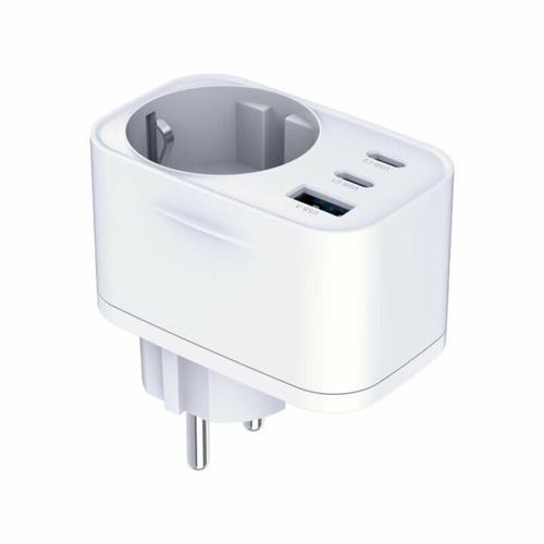 Incarcator Retea 3mk Hyper Comfort Charger, 30W, QC PD PPS, 1x USB-A, 2x USB-C (Alb) 1 Incarcator Retea 3mk Hyper Comfort Charger, 30W, QC PD PPS, 1x USB-A, 2x USB-C (Alb)