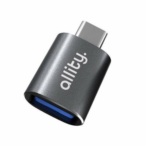 Adaptor Allity ABA-102 USB 3.0 la USB-C (Gri) 1 Adaptor Allity ABA-102 USB 3.0 la USB-C (Gri)