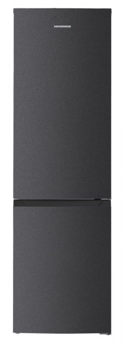 Combina frigorifica HEINNER HCNF-HM253INVDGE++, 253 L, Clasa E, No Frost, Compresor Inverter, Iluminare LED, H 180 cm (Gri)