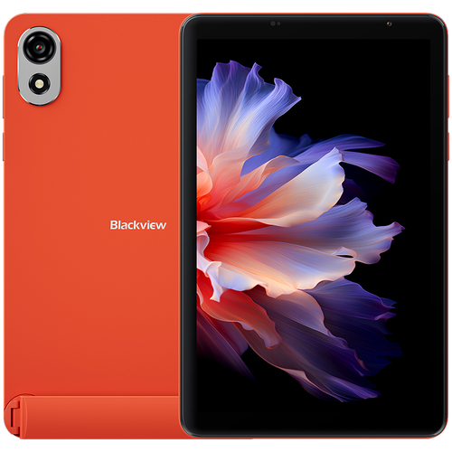Tableta Blackview Zeno 1, Procesor Unisoc Tiger T615 Octa-core, Ecran HD IPS 8inch, 4GB RAM, 64GB Flash, Camera 8MP, AI integrat, Wi-Fi, Bluetooth, 4G, Dual SIM (Portocaliu)