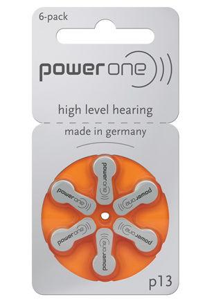 Set 6 baterii auditive VARTA POWER ONE VARTA P13 BL 1 Set 6 baterii auditive VARTA POWER ONE VARTA P13 BL