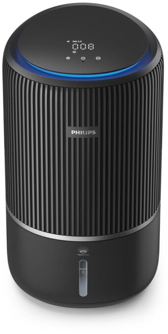 Purificator si umidificator de aer Philips PureProtect Water 3400 AC3421/13, 78 mp, Rezervor 3.2 l, Filtre HEPA si carbon activ, 43 W (Negru) 1 Purificator si umidificator de aer Philips PureProtect Water 3400 AC3421/13, 78 mp, Rezervor 3.2 l, Filtre HEPA si carbon activ, 43 W (Negru)