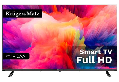 Televizor LED Kruger&Matz 101 cm (40inch) KM0240FHD-V2, Full HD, Smart TV, WiFi, CI+