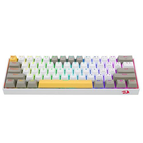 Tastatura Bluetooth si cu fir gaming mecanica Redragon Draconic Pro, iluminare RGB, Multicolor 1 Tastatura Bluetooth si cu fir gaming mecanica Redragon Draconic Pro, iluminare RGB, Multicolor