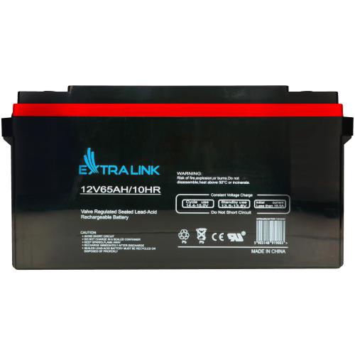 Baterie plumb-acid pentru UPS, Extralink, AGM, 12V, 65Ah, Fara intretinere, Pentru o sursa neintreruptibila, VRLA, Extern, Negru 1 Baterie plumb-acid pentru UPS, Extralink, AGM, 12V, 65Ah, Fara intretinere, Pentru o sursa neintreruptibila, VRLA, Extern, Negru