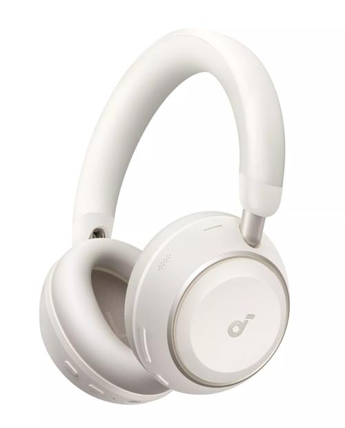 Casti Stereo Wireless Over-Ear Anker Soundcore Space 2, Active Noise Cancelling, LDAC Hi-Res, Bluetooth 6.1, Autonomie 50 ore (Alb) 1 Casti Stereo Wireless Over-Ear Anker Soundcore Space 2, Active Noise Cancelling, LDAC Hi-Res, Bluetooth 6.1, Autonomie 50 ore (Alb)
