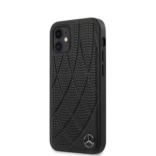 Protectie Spate Mercedes New Bow Line Collection pentru iPhone 12 Mini (Negru) 1 Protectie Spate Mercedes New Bow Line Collection pentru iPhone 12 Mini (Negru)