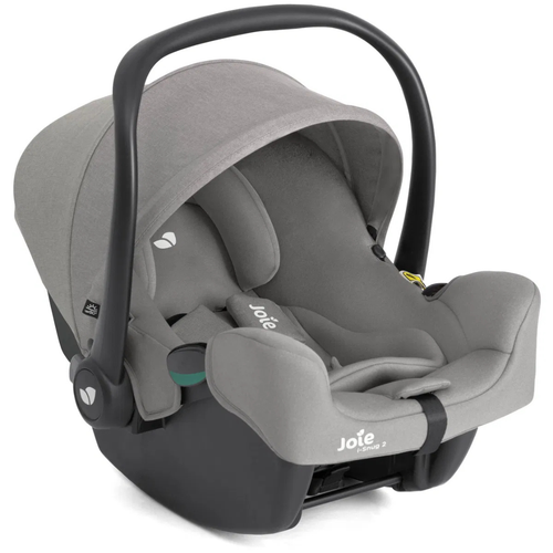 Scoica auto Joie i-Snug 2 Quartz cu tetiera reglabila, 40-75 cm, testata ADAC si certificata R129, Gri