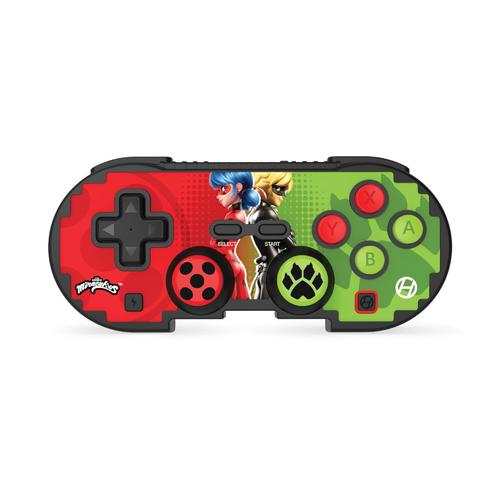 Controller Gaming Wireless Hyperkin Miraculous Edition (Bug & Cat) M01328-MTBC, Bluetooth, Compatibil Android, MAC, Nintendo Switch, Nintendo Switch OLED, PC, iOS (Rosu/Verde)