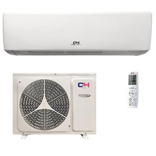 Aparat de aer conditionat Cooper&Hunter Vital CH-S18FTXF, 18000 BTU, Clasa A++/A+, Inverter, Wi-Fi, I FEEL, Auto-restart, Auto-diagnosticare, BLUE-FIN (Alb)